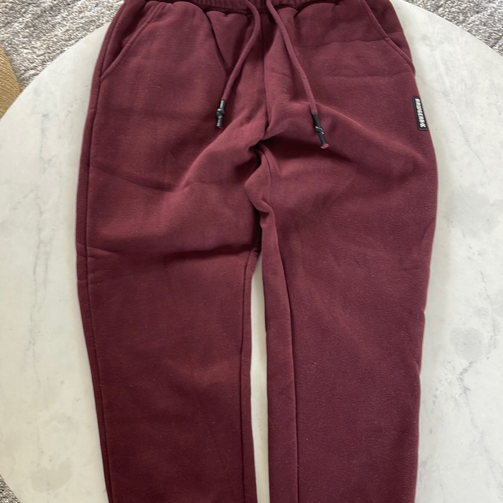 Rawgear burgundy joggers